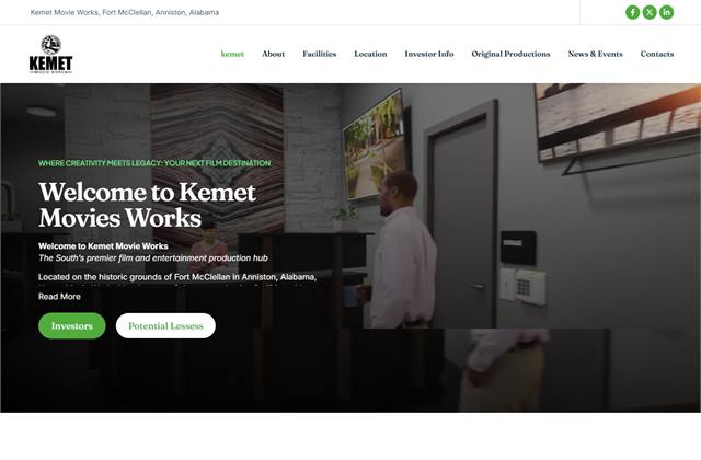Kemet Movie Works Website