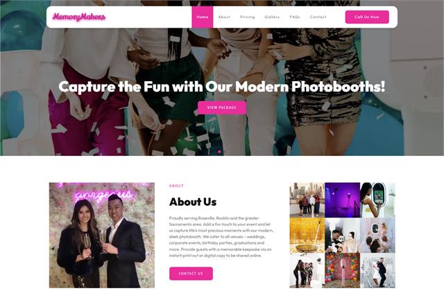 Memory Makers Website